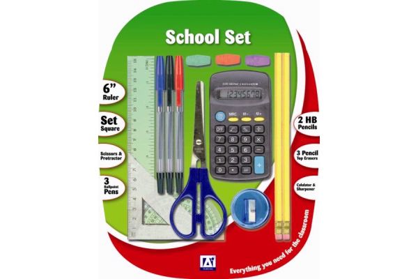 14pce Scholastic Set