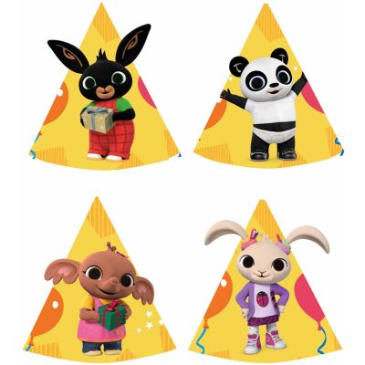 Bing Paper Cone Hats (pack quantity 8)