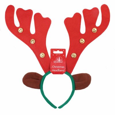 Reindeer Antlers With Bells