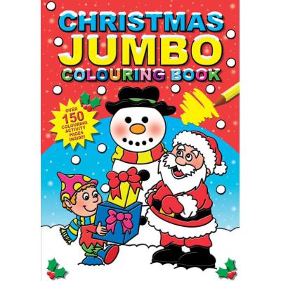 Christmas Jumbo Colouring Book