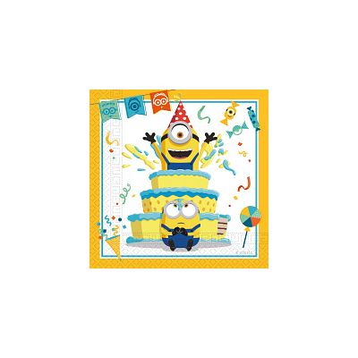 Minions The Rise Of Gru Napkins (pack quantity 20)