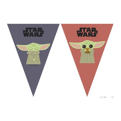 Star Wars Mandalorian Flag Banner