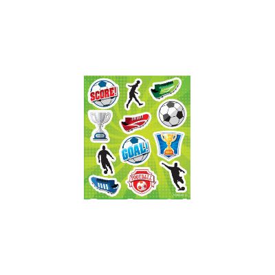 12pc Football Stickers 120s