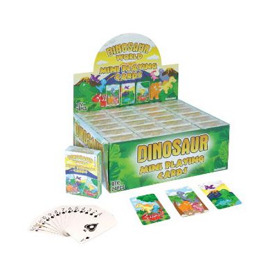 Mini Dinosaur Playing Cards 24s