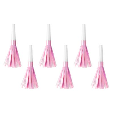 Light Pink Party Horns (pack quantity 6)