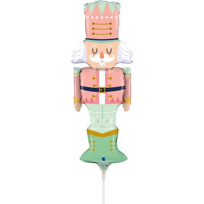 14 Inch Pastel Nutcracker Mini Airfill Foil Balloon 10s