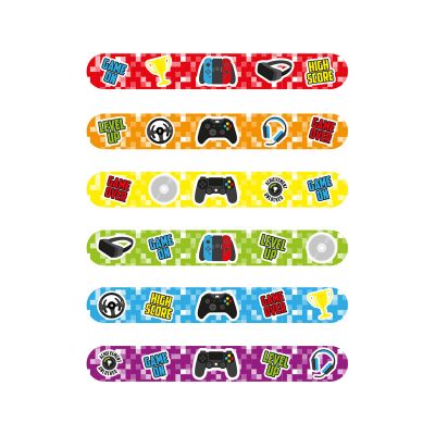 6assorted Gamer Snap Bracelet 120s