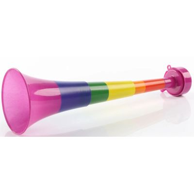 27cm Rainbow Pride Collapsable Vuvuzela