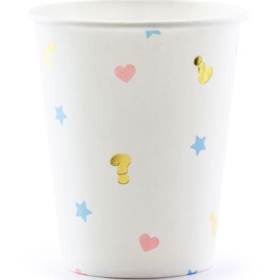 200ml Boy Or Girl Cups (pack quantity 6)
