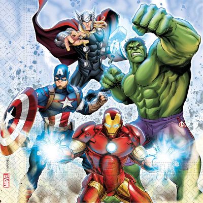 Avengers Infinity Stones Napkins (pack quantity 20)