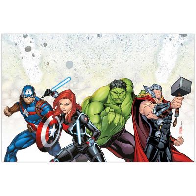 Avengers Infinity Stones Plastic Table Cover