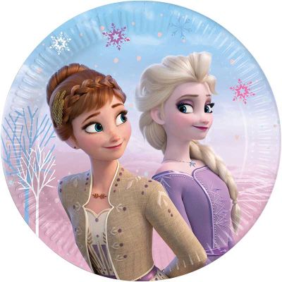 20cm Frozen Ii Wind Spirit Plates (pack quantity 8)