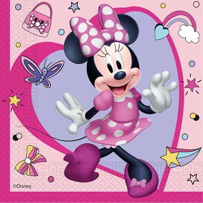 Minnie Junior Napkins (pack quantity 20)