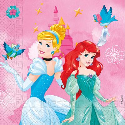 Disney Princess Napkins (pack quantity 20)