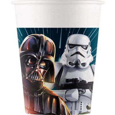 200ml Star Wars Galaxy Paper Cups (pack quantity 8)
