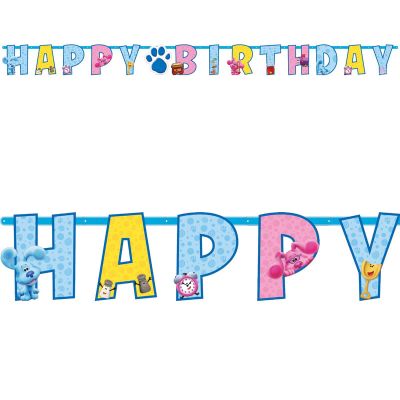 Blue's Clues Letter Banner