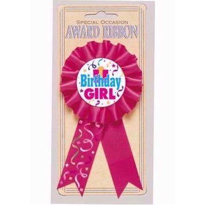 Birthday Girl Award Ribbon