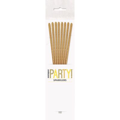 7 Inch Glitz Gold Sparklers (pack quantity 8)