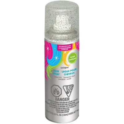 4.5oz Silver Glitter Hairspray