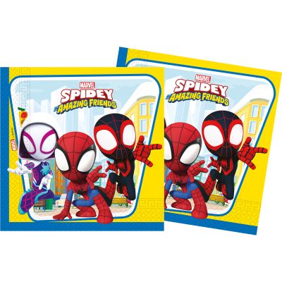 Spidey And Friends Napkins (pack quantity 20)