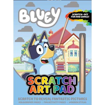 Bluey Scratch Art Pad