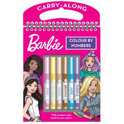 Barbie Colour By Numbers Set