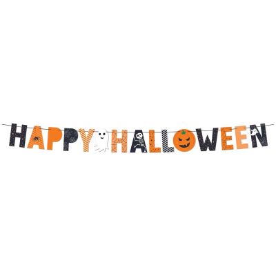 2m Happy Halloween Paper Bunting