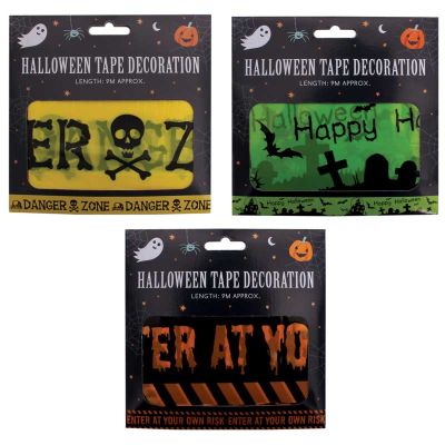 9m Halloween Tape Decoration