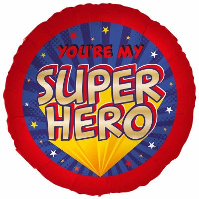18 Inch You're My Superhero Foil Balloon