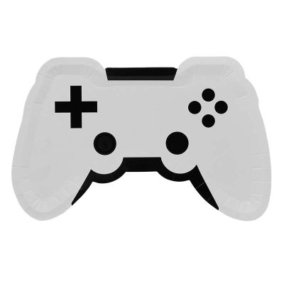 Game Controller Paper Plates (pack quantity 8)