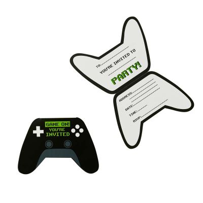 Game Controller Invitations (pack quantity 10)