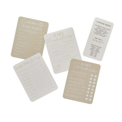24pc Baby Shower Activity Pack