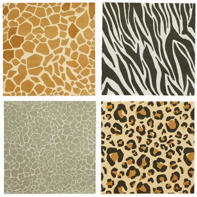 Animal Print Paper Napkins (pack quantity 16)