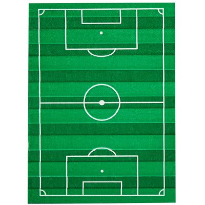 Football Pitch Paper Napkins (pack quantity 16)