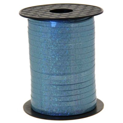 5mmx250m Ice Blue Holographic Curling Ribbon