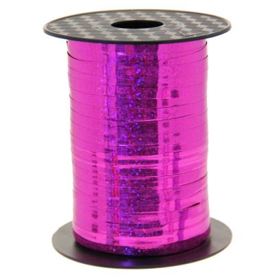 5mmx250m Cerise Holographic Curling Ribbon
