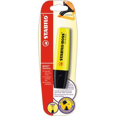 Yellow  Stabilo Boss Original Highlighter