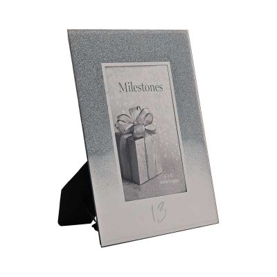 4x6 Inch 13th Glitter Mirror Frame