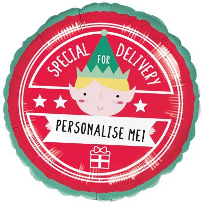 18 Inch Elf Arrival Foil Balloon