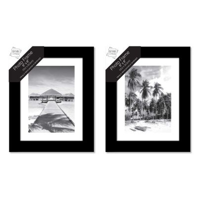 6x8 Inch Black Photo Frame