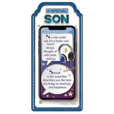 Word Gallery Special Son Ceramic Plaque