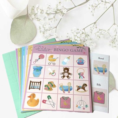 Baby Shower Bingo Game