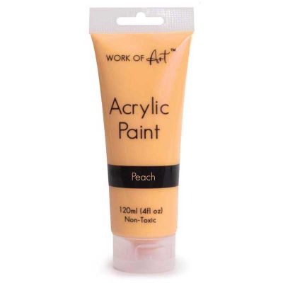 Pastel Peach Acrylic Paint