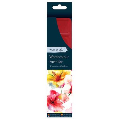 12 Section Water Colour Pallet