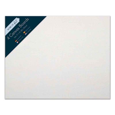 11x14 Inch Canvas Boards (pack quantity 4)