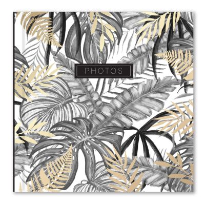 6x4 Inch 200pocket With Memo Section Gold Photo Album