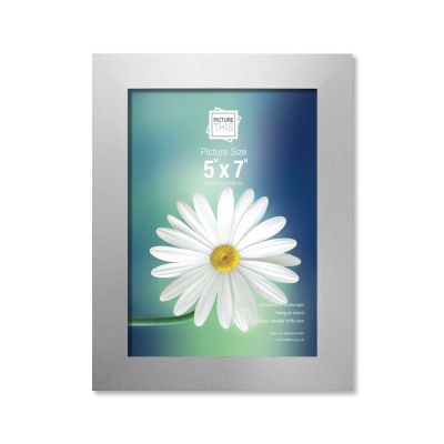 5x7 Inch Silver Basic Photo Frames