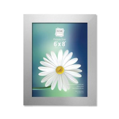 6x8 Inch Silver Basic Photo Frames