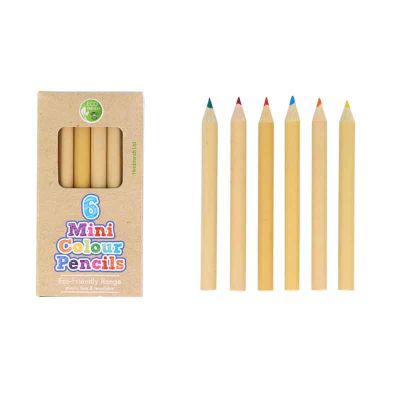 6pck Half Size Pencils 96s
