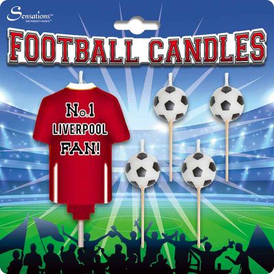 Liverpool Football Candles 6s